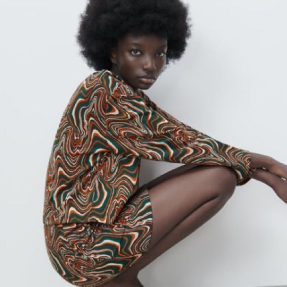 ZARA jacquard sweatshirt size medium - Picture 6 of 9